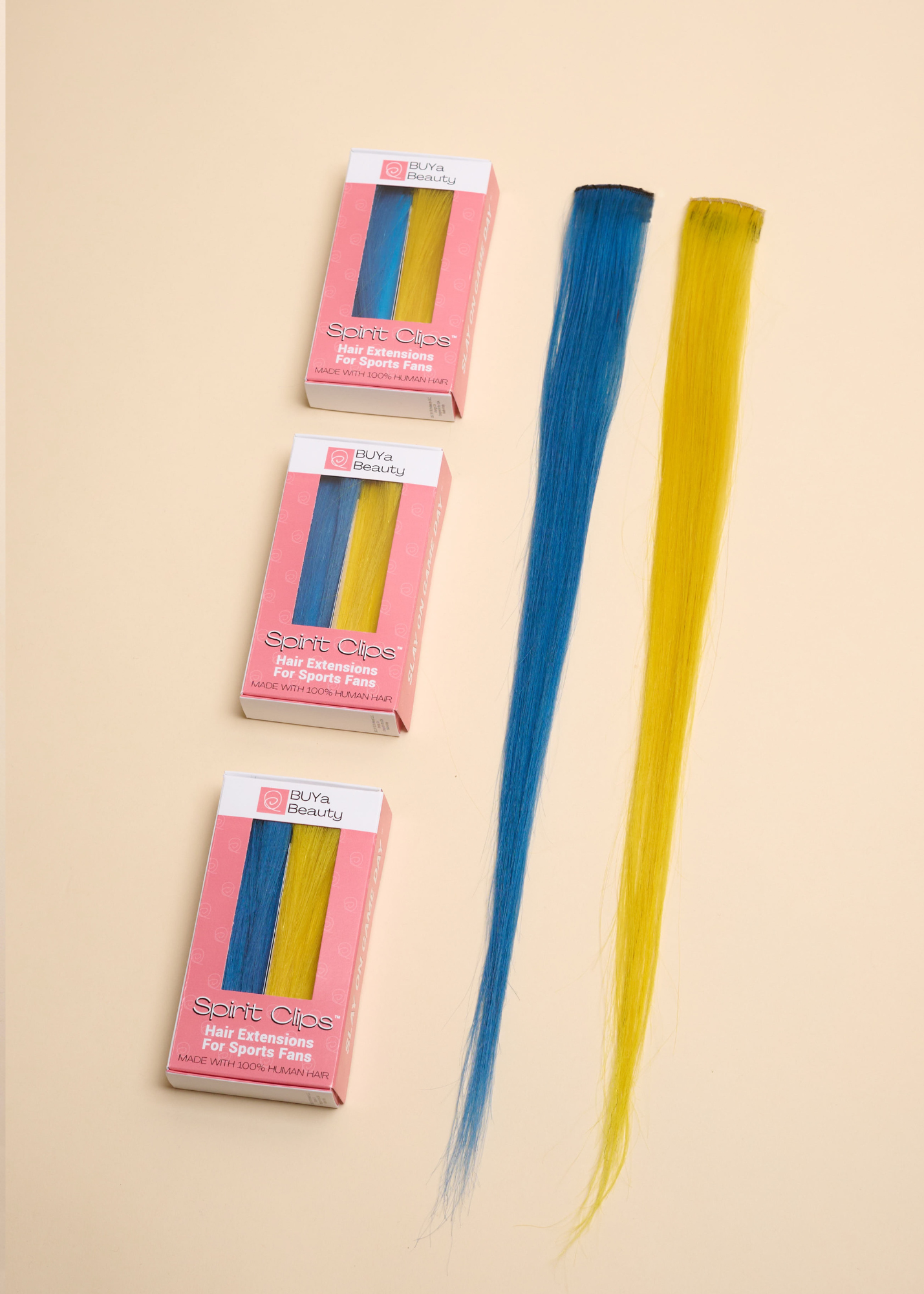 BUYa Beauty Spirit Clips™ - Blue and Gold Edition